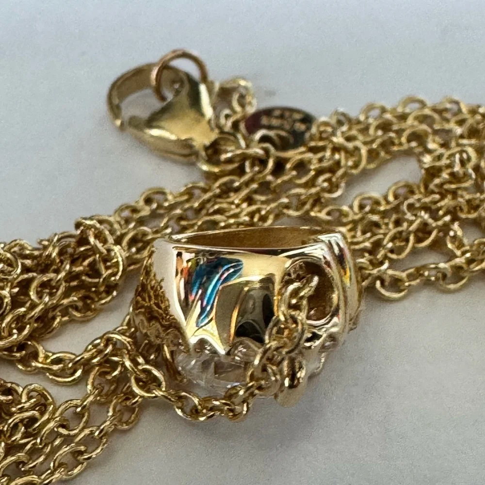 NEW❗️Pandoras 14k Solid Gold Elevated Heart Necklace 17.5” or 16.5” - Picture 6 of 9